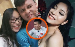 Bạn gái hot girl của Quang Hải nhắn nhủ gì mà tiền vệ U23 lập cú đúp?