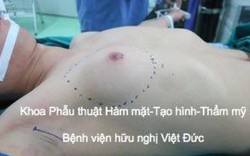 Chàng trai trẻ khổ sở với bộ ngực đầy đặn như nữ giới