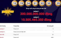 NÓNG: Kịch bản bất ngờ xảy ra với jackpot 1 vượt 300 tỉ của Vietlott