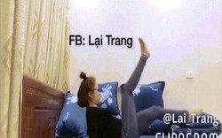 Tập trên giường để sexy ngày Tết của "hot girl 1m49" Bắc Ninh