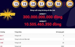 Vietlott thông tin chính thức vụ jackpot 1 lần đầu vượt 300 tỉ