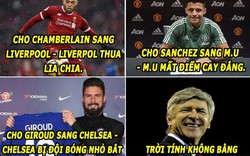 ẢNH CHẾ HÔM NAY (1.2): Wenger tính toán “như thần”, Sanchez “ngán” M.U