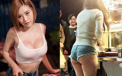 Thời trang thiếu trước hụt sau của 3 "hot girl " ở châu Á