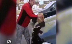 Thanh niên Nga dùng mèo làm giẻ lau ô tô gây phẫn nộ