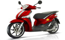 Piaggio Liberty bản U23 đánh thức đam mê bóng đá Việt