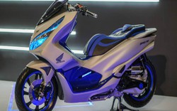 Ngắm Honda PCX 2018 bản độ công nghệ tương lai
