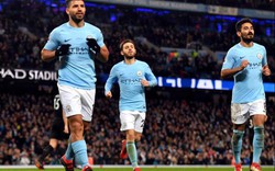 Aguero lập "cú poker", Man City hủy diệt Leicester