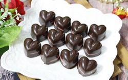 Chocolate trái tim tặng người thương ngày Valentine không khó làm như bạn nghĩ