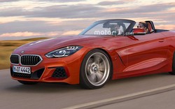 Hình ảnh phác thảo của BMW Z4 2019 phiên bản sản xuất