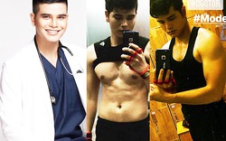 "Bác sĩ mỹ nam" dân tộc K'Ho khoe cơ bắp trong phòng gym