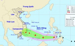 Tối nay, bão Sanba giật cấp 10 đi vào Biển Đông