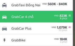 "Ngã ngửa" giá đi Uber, Grab ngày Tết