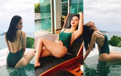 "Bỏng mắt" vì Hương Giang Idol mặc bikini sang Thái Lan thi Hoa hậu
