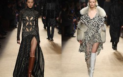 Váy xẻ cao nóng bỏng của Roberto Cavalli được khen hết lời tại Milan FW