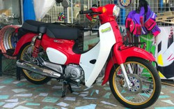 Ngắm 2018 Honda Super Cub bản độ nhẹ nhàng