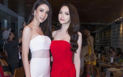 Hương Giang Idol không hề thua kém khi đứng cạnh HH chuyển giới Thái Lan