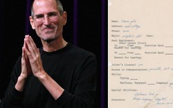 Đơn xin việc đầy lỗi chính tả của huyền thoại Steve Jobs được đấu giá cao ngất ngưởng