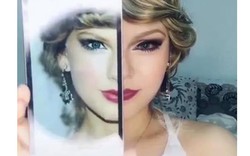 Sốc khi xem cô gái Trung Quốc biến thành Taylor Swift