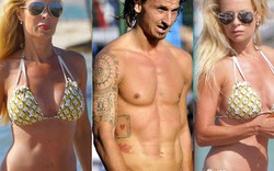 Vợ đẹp của "gã điên sân cỏ" Zlatan Ibrahimovic ngày càng tàn tạ