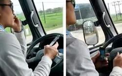 Tài xế dùng khuỷu tay lái xe buýt nói gì sau khi bị đuổi việc?