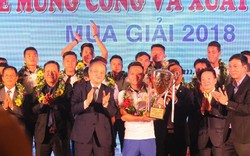 Quảng Nam tổ chức lễ mừng công và xuất quân hướng đến V.League 2018