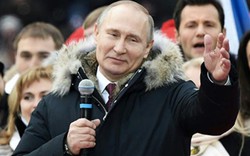 Putin hứa giúp nước Nga 'thắng lợi vang dội' nếu tái đắc cử