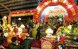 Thắt chặt an ninh tại lễ hội đền Trần Thái Bình