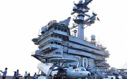Mở tiệc chiêu đãi trên tàu sân bay USS Carl Vinson tối nay