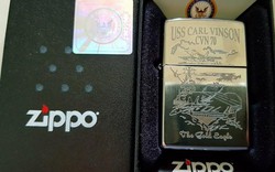 "Cháy hàng" Zippo Mỹ bán trên tàu sân bay USS Carl Vinson đến Đà Nẵng