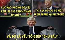 ẢNH CHẾ HÔM NAY (9.3): Wenger quyết “giữ ghế”, Alves chơi bẩn