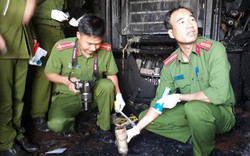 Công an khám nghiệm hiện trường căn nhà cháy 5 người chết ở Đà Lạt