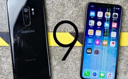 iPhone X cũng cứng đấy, nhưng Galaxy S9+ còn "nồi đồng cối đá" hơn