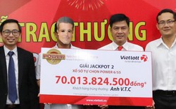 Vietlott công bố hình ảnh vé trúng jackpot 2 cao kỷ lục