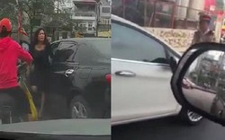 Clip hot tổng hợp: Nữ xế lái xe "ủn" CSGT, quay đầu ô tô trên cầu