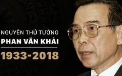 V.League mặc niệm tưởng nhớ nguyên Thủ tướng Phan Văn Khải