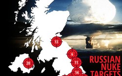 Nga sẽ biến Anh thành 'vùng đất hoang' nếu tấn công hạt nhân?