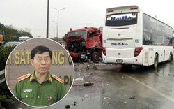 Giám đốc Cảnh sát PCCC nói gì về vụ xe cứu hỏa bị tông trên cao tốc?