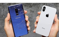 Samsung Galaxy S9+ so "độ cứng" với Apple iPhone X