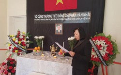 Tổ chức lễ viếng nguyên Thủ tướng Phan Văn Khải tại Mông Cổ
