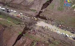 Video: Đất nứt một vết khổng lồ chưa từng có chia đôi lục địa châu Phi