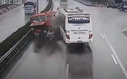 Chuyên gia giao thông: "Xe cứu hỏa đi ngược chiều vào cao tốc từ lối rẽ là tự sát"