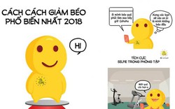 Cười ngất với cách giảm béo siêu hot của 2018