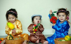 Mê mẩn với trăm bộ quần áo truyền thống của mẹ Việt ở Canada sưu tập cho con
