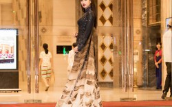 Choáng với áo dài 10m được thiết kế dành riêng cho hoa hậu Đỗ Mỹ Linh