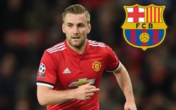 SỐC: Barcelona muốn “giải cứu” Luke Shaw khỏi M.U