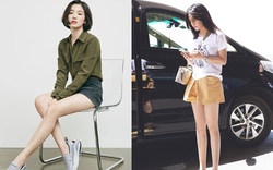 Ngắm những cặp chân thon đáng ghen tị của mỹ nhân Hoa, Hàn sau giảm cân