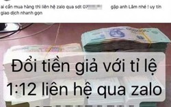 Cận Tết 2019, tiền giả lại được rao bán rầm rộ trên Facebook