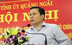 Ông Trần Văn Minh thôi chức Phó Bí thư Tỉnh ủy Quảng Ngãi