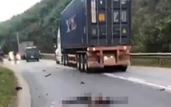 Quảng Trị: Va chạm với xe container, 3 người đi xe máy thương vong
