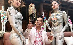 Quang Tèo và mẫu nude body painting gây phản cảm trong hài Tết: Sự thật ngã ngửa